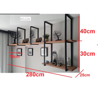 kit prateleira ind LUX COMPLETO ENVIO ATE 24hs pre encomenda devido a alta demanda