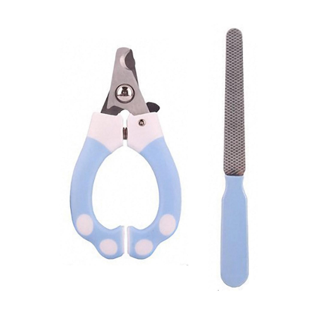 Kit Tesoura e Lixa de Unha Para Pets Cachorro Gato Aço Inox | Shopee Brasil