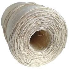 Fio Barbante Sisal 700/1 Natural Razado Bobina 100g