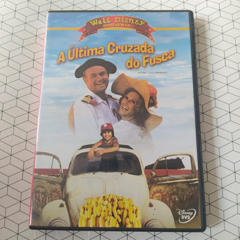 Dvd original A última cruzada do Fusca | Shopee Brasil