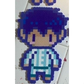 Omori Faraway Chaveiro, Imã ou Figura Pixel Art Bead Perler