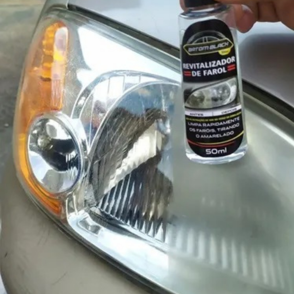 Revitalizador De Farol - Não Precisa Polir Nem Lixar - Novo