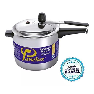 Panela de Pressão Classic 4,5 Litros Alumínio Polido Panelux