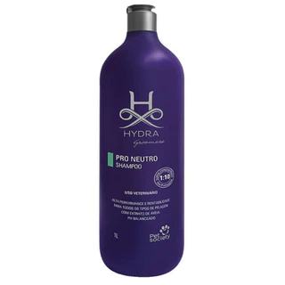 Shampoo Pro Neutro 1:10 1L Para Cães e Gatos - Hydra Groomers Pet Society