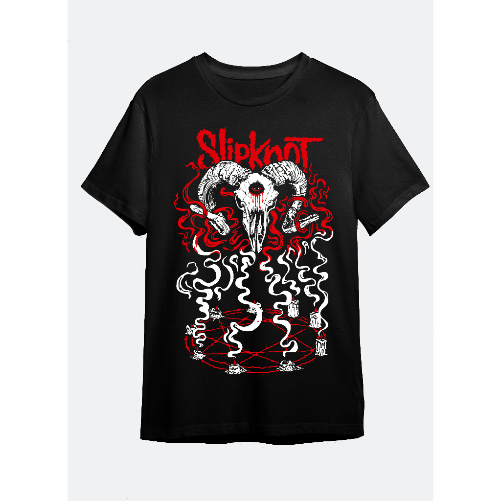 Camiseta Slipknot Ritual Rock Band Metal Joey Jordison Corey Taylor Nu ...