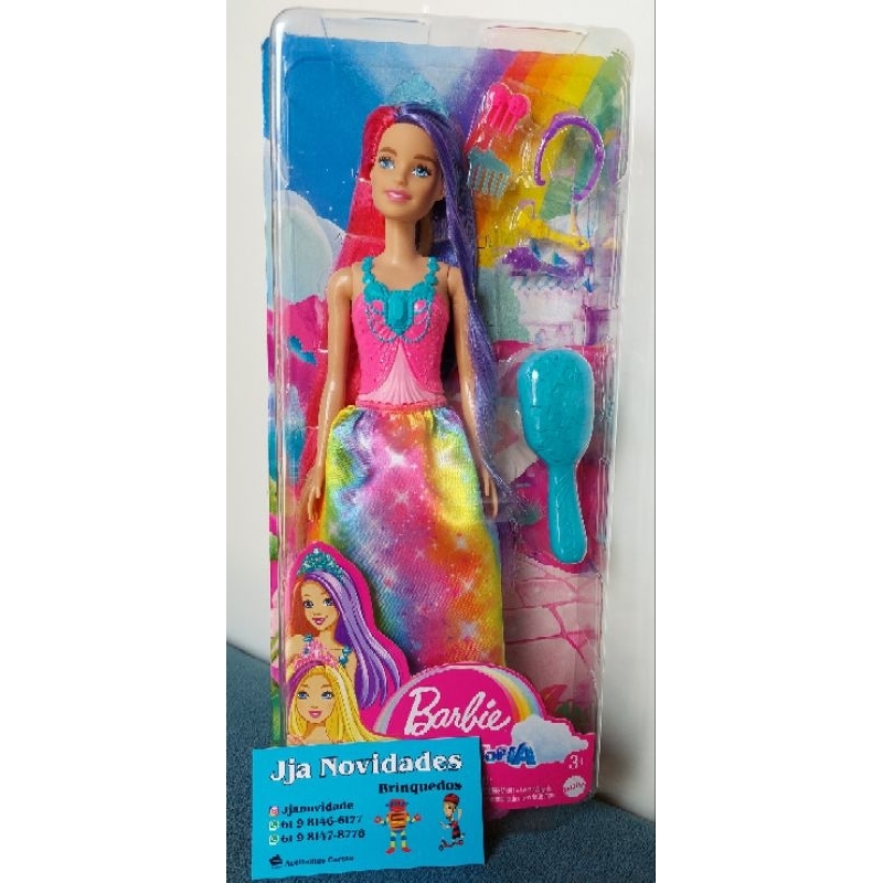 Roupa Boneca Barbie kit 42 peças AcessóriosJoias Vestidos Roupinhas oi