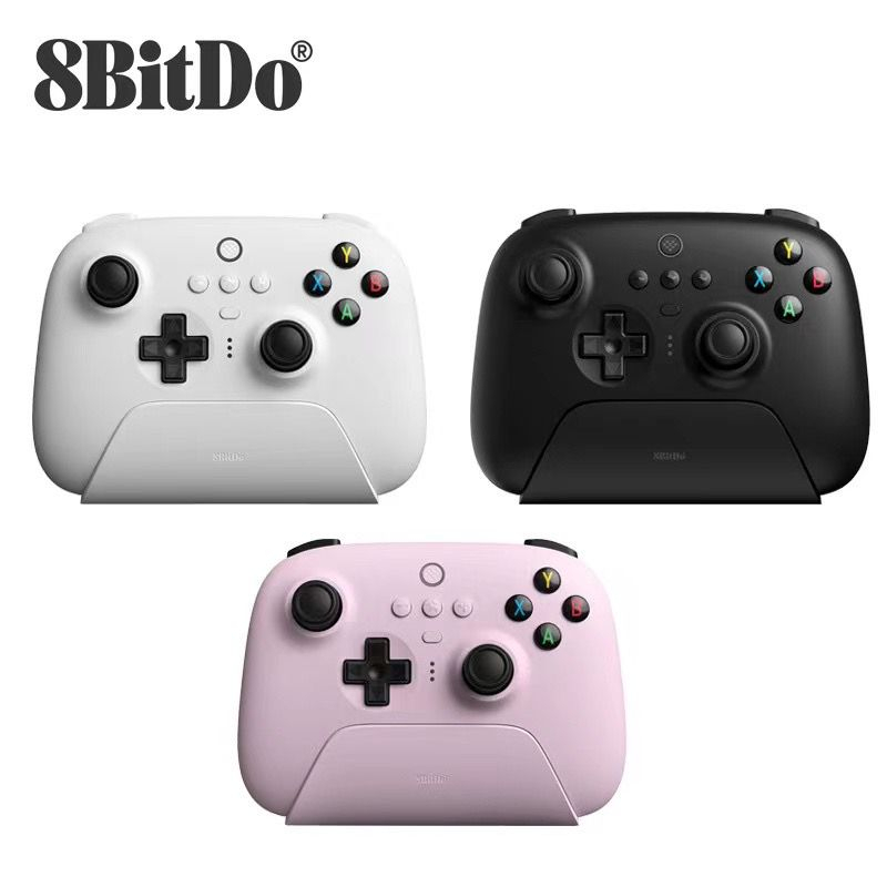 Controle 8bitdo ultimate 2 4g sem fio com base de carregamento para