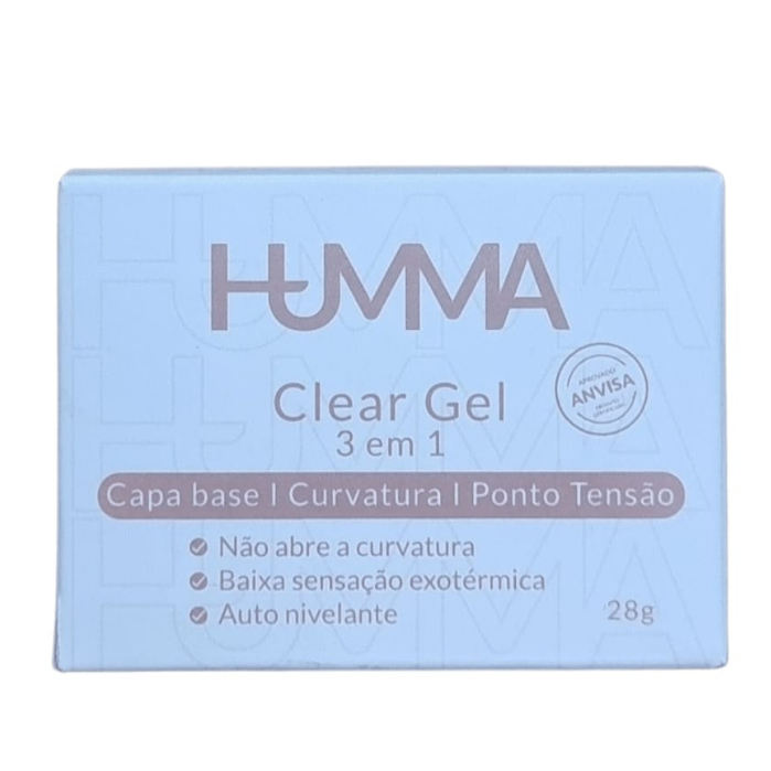 Gel Clear Transparente Humma c/28g para Alongamento de Unhas | Shopee ...