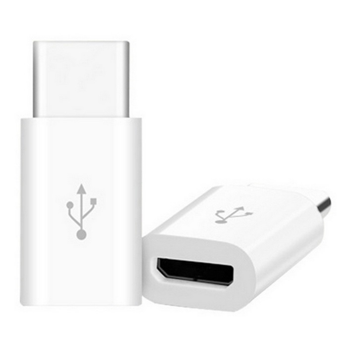 Adaptador Tipo C Macho para USB V8 Fêmea