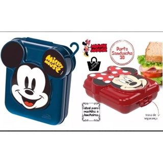 Lancheira Sanduícheira Mickey e Minnie 45ml