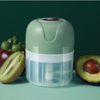 Mini Processador Triturador Sem Fio Elétrico 250ML De Alimentos Para Legumes Alho Gengibre