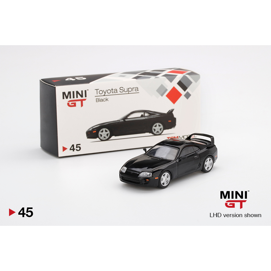Mini GT 1/64MGT00045 45 Toyota Supra (JZA80) Carro Modelo Em