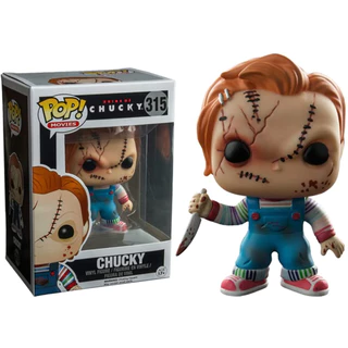 FUNKO POP BRIDE OF CHUCKY CHUCKY SCARRED *EX* 315 NOVO ORIGINAL em Oferta na Shopee