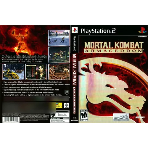 Mortal Kombat Armageddon Pt-br Ps2 | Shopee Brasil