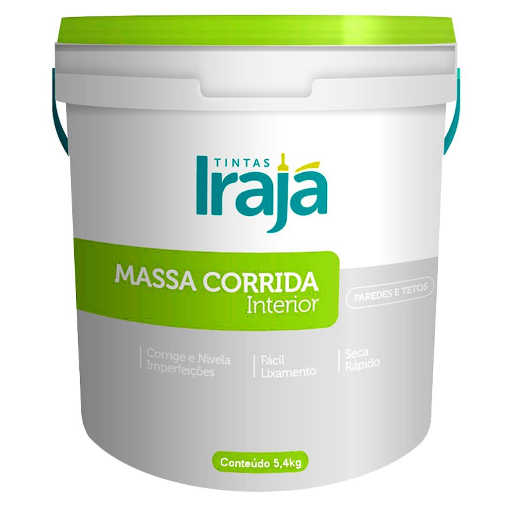 Massa Corrida PVA Irajá 5,4kg ( uso interno)