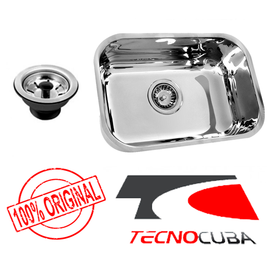 Cuba Tecnocuba Cozinha N°2 Polida 56x34x17 Tecnocuba Com Válvula Grátis