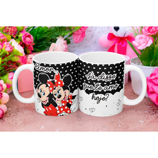 Caneca Personalizada JÁ DISSE QUE TE AMO HOJE? - Mickey e Minnie Casal