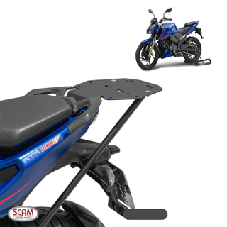 Suporte Baú Bagageiro Dafra Apache Rtr 200 Rtr200 2019 em Diante - Scam