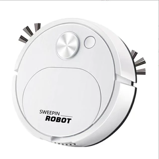 Robô Empregado Automático Robô Varredora/Aspirador De Pó 3 Em 1 Limpeza Doméstica Robótico Inteligente E Silencioso