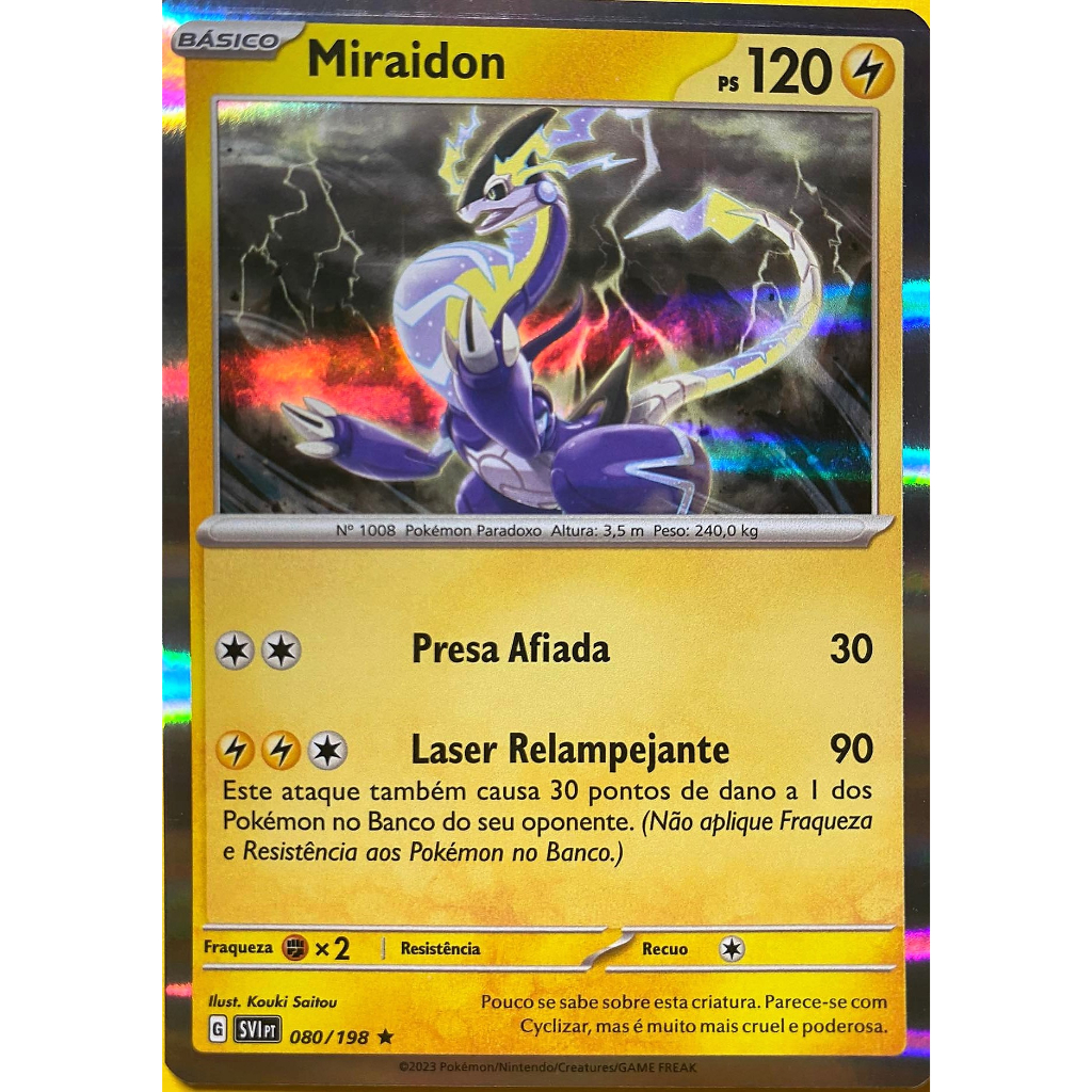 Carta Pokémon Ilustração Rara Poppy OBF 220/197 - Escarlate e Violeta -  COPAG Original em Português