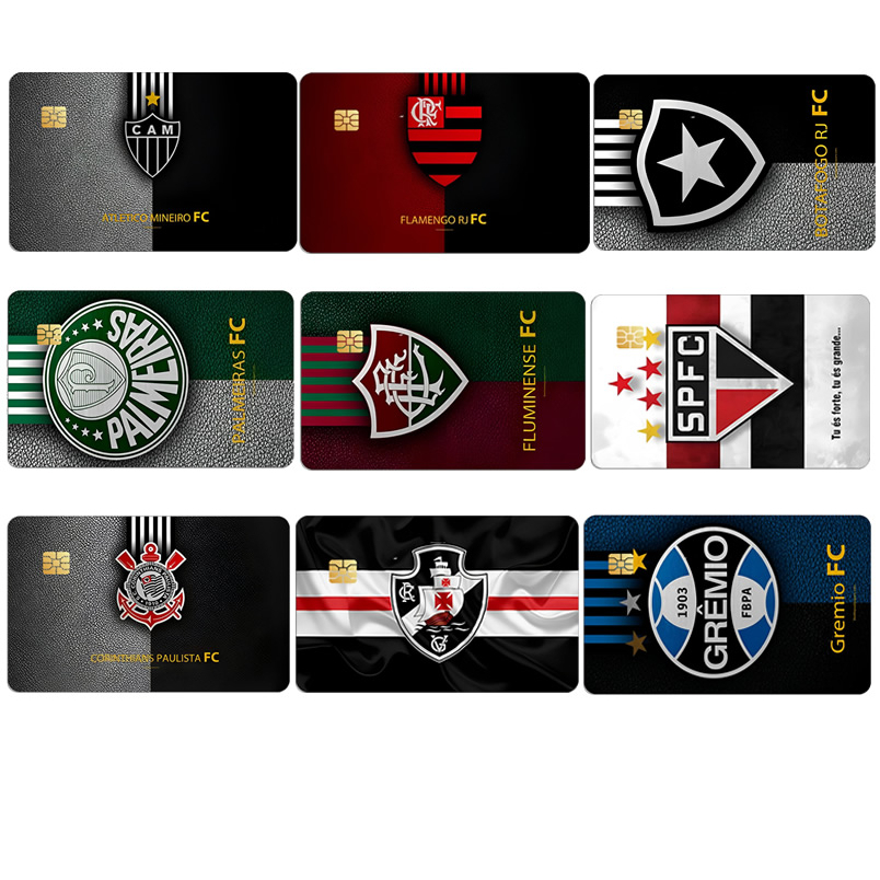 Adesivo de Cartão Crédito e Débito Flamengo, Skin Card Película