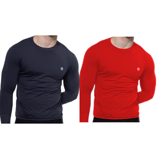 Kit 2 Blusa Térmica Masculina Segunda Pele Proteção Solar