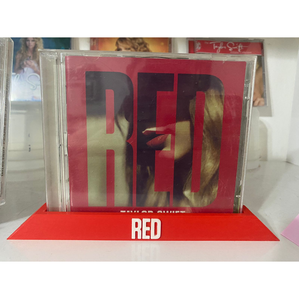 Base em 3D para CD - RED (Taylor Swift) | Shopee Brasil