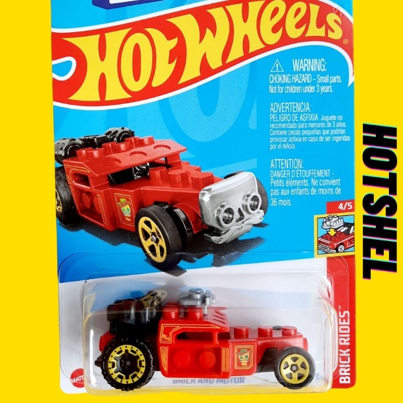 Carro de corrida HOT WHEELS 2 em 1 (Idade mínima recomendada: 5 anos)