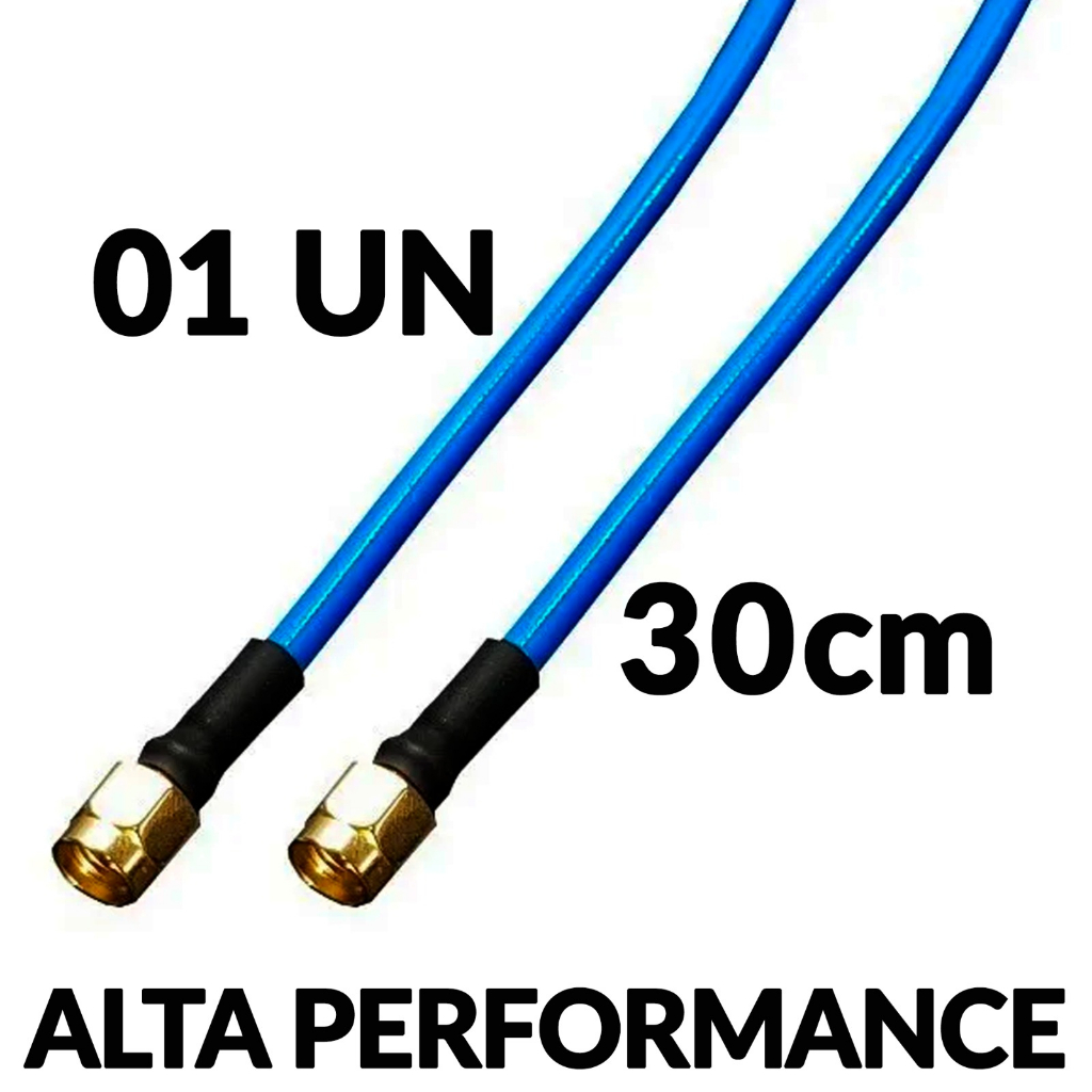 Pigtail P/ 922uag 911g Sma/sma 30cm Ubiquiti mikrotik performance