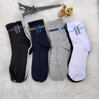 Kit 3 6 ou 12 Pares de Meias Masculina Adulto Cano Longo Alto