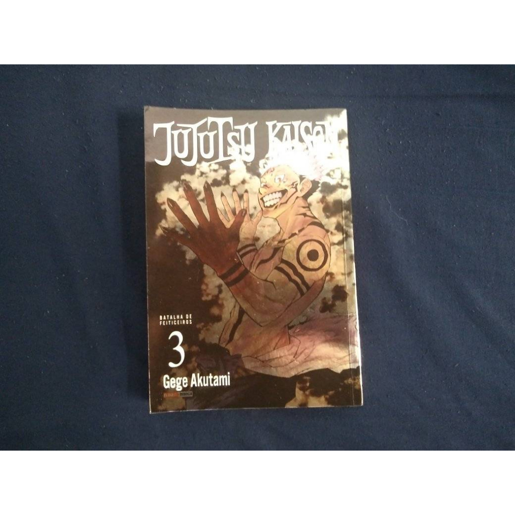 Mangá Jujutsu Kaisen 3 Capa Variante