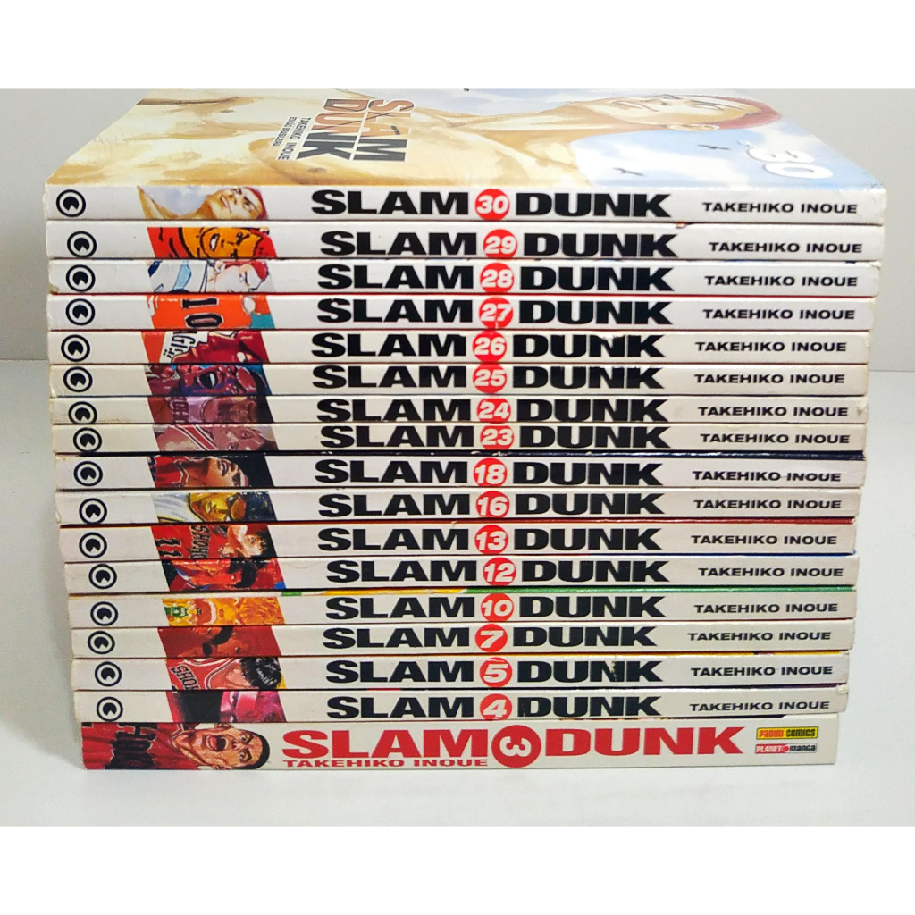 Mangás Slam Dunk - Takehiko Inoue - Conrad - Complete sua Coleção
