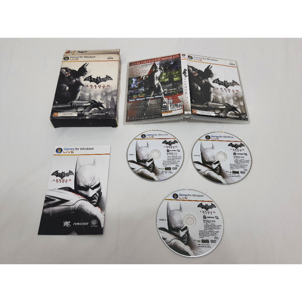 Jogo Batman Arkham City: Goty Edition PS3