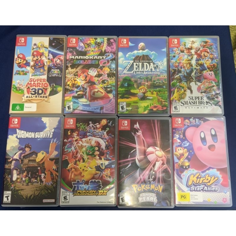 jogos Nintendo switch originais mídia física