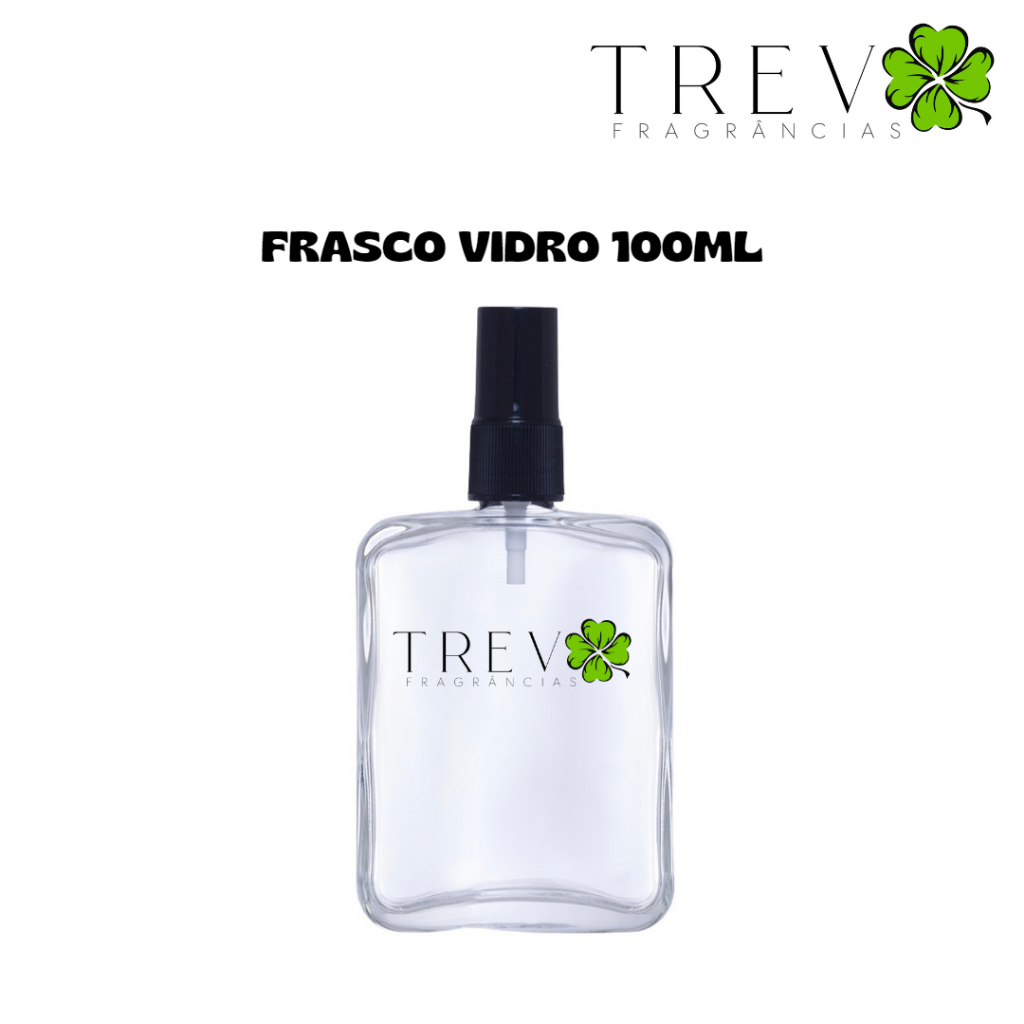 Frasco Vidro Para Perfume 100ml com Válvula