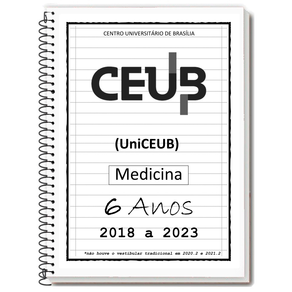 CEUB - UniCEUB (MEDICINA) 2023/2024 - Caderno de Provas + Gabarito ...