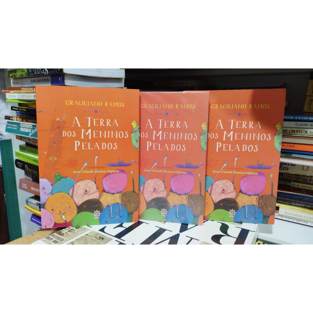 A Terra dos Meninos Pelados - Graciano Ramos | Shopee Brasil