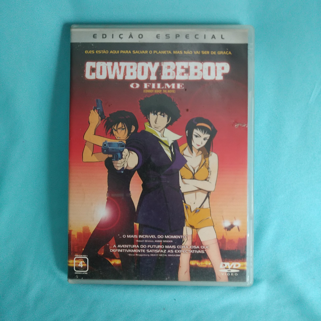 DVD Cowboy Bebop - O Filme | Shopee Brasil