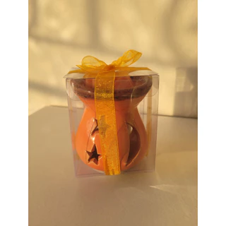 Difusor Rechaud Cerâmica com Vela e Pastilhas Wax Melts