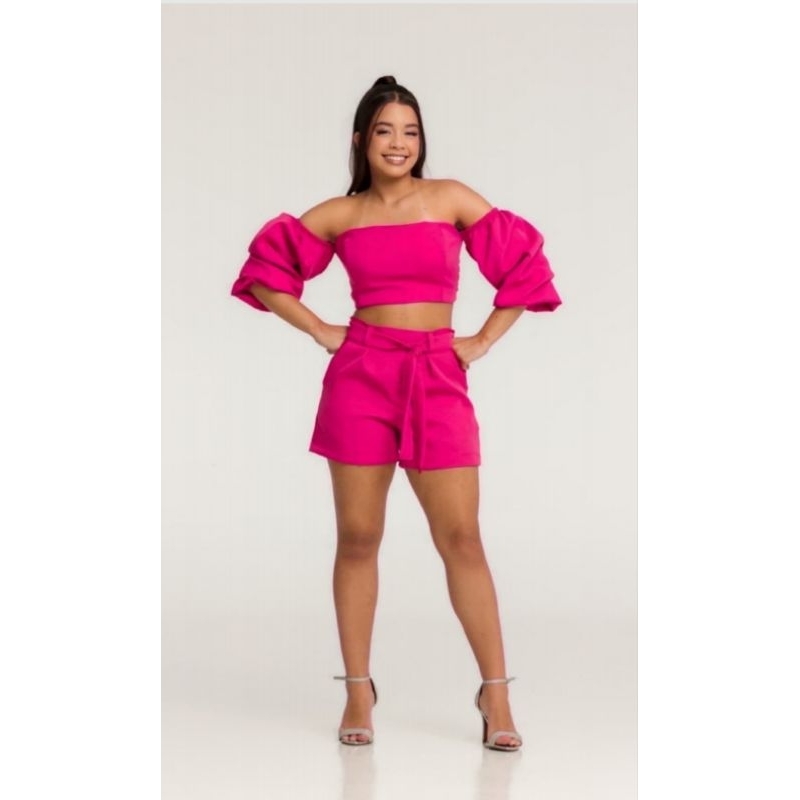 conjunto de roupa juvenil menina | Shopee Brasil