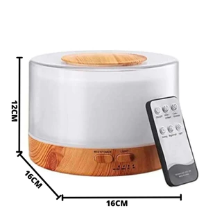Difusor De Aromas, Umidificador De Ar Ultra-Sônico 500Ml Jorge
