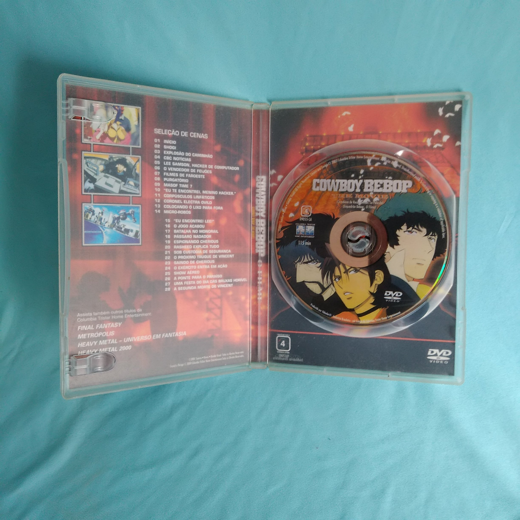 DVD Cowboy Bebop - O Filme | Shopee Brasil