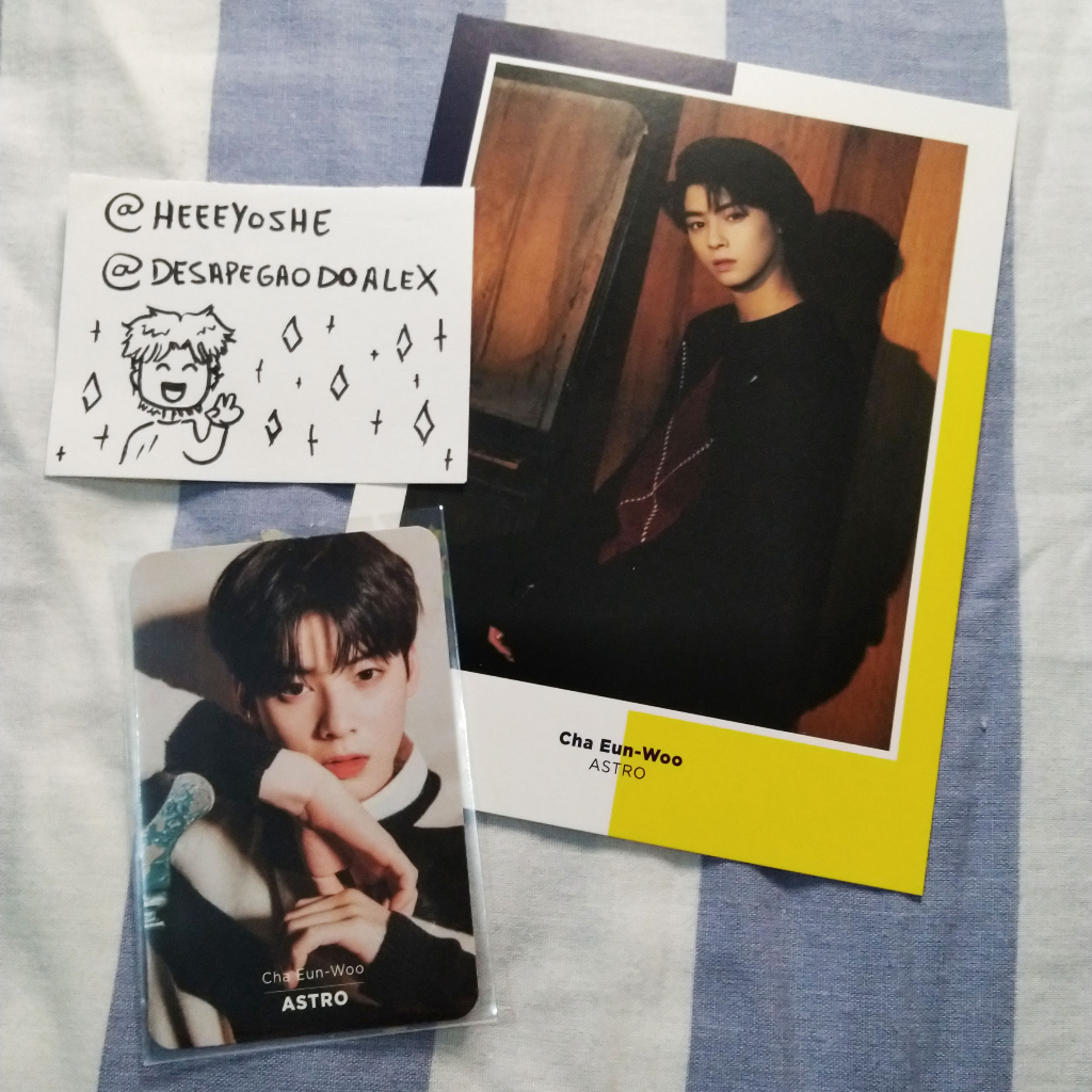 Photocard + Postcard ASTRO (Photobook One Fine Day Makestar), Set