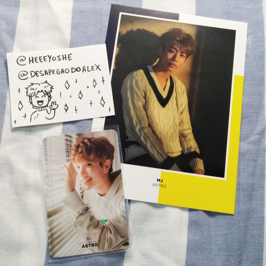 ASTRO 「ONE FINE DAY」MAKESTAR Photocard + Postcard ASTRO (Photobook One Fine Day Makestar), Set