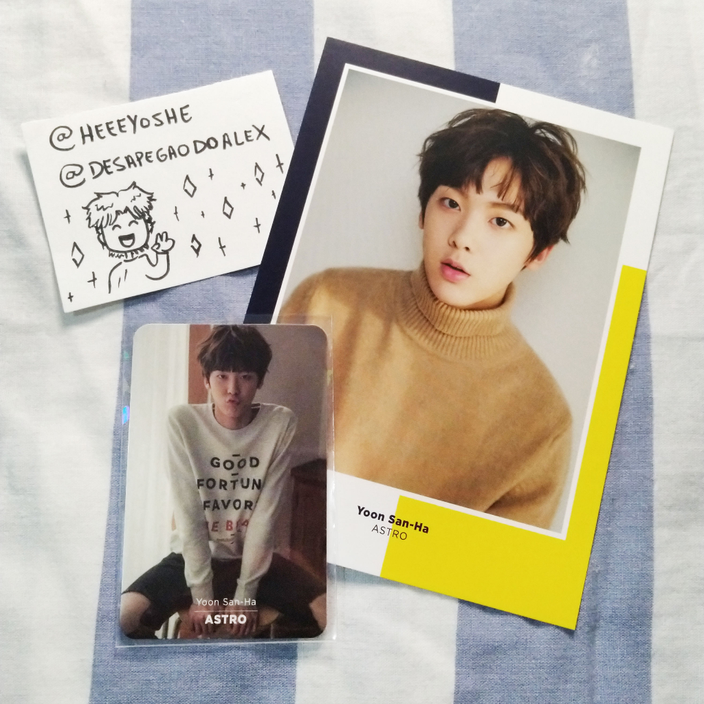 Photocard + Postcard ASTRO (Photobook One Fine Day Makestar), Set