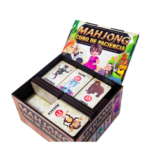 Jogo Infantil Jogo Clássico Peça De Xadrez Mahjong Jogo De Mesa