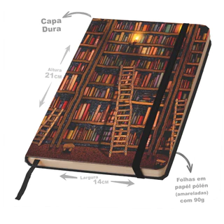 Caderneta Tipo Moleskine A5 "A ESCADA para o sucesso" anotação ou desenho