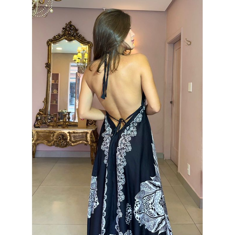 vestido lenco indiano em Promoção na Shopee Brasil 2024