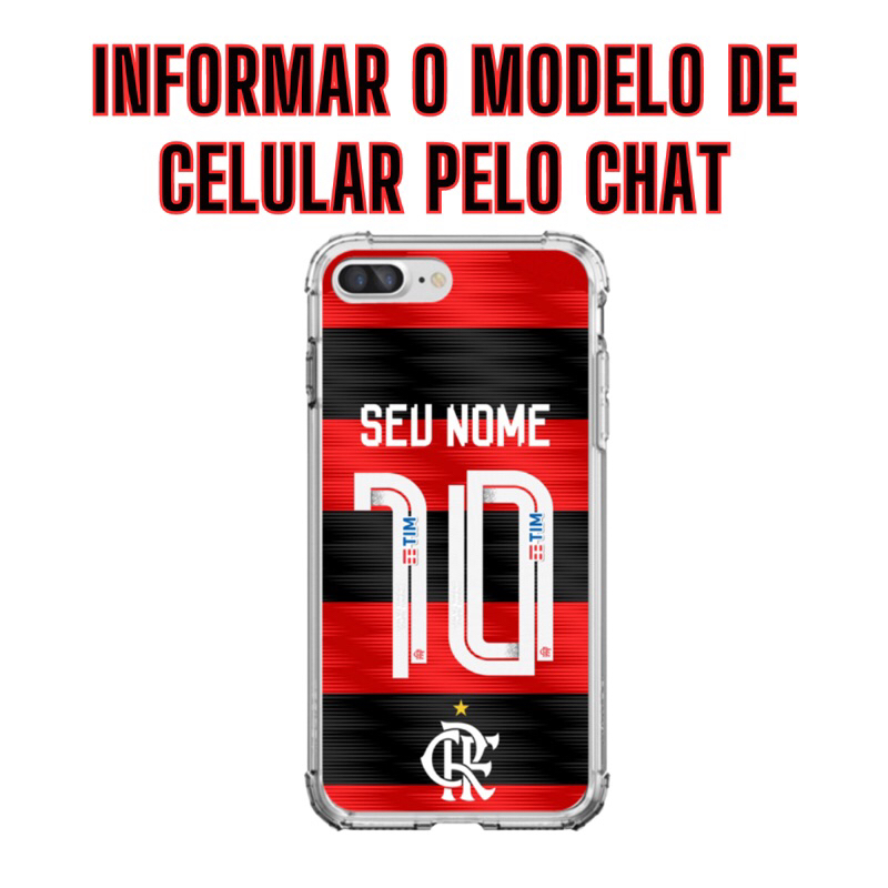 Capa de Celular Flamengo Samsung S8 Oficial Jogo 2 2017