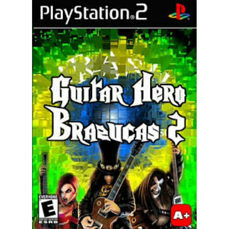 Guitar Hero Brazucas jogos de PS2 com capinha e encarte | Shopee